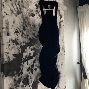 Amazing black maternity dress